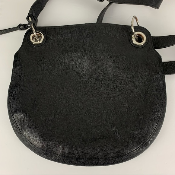 Vince Camuto Faria Black Leather Crossbody Purse - Picture 8 of 9